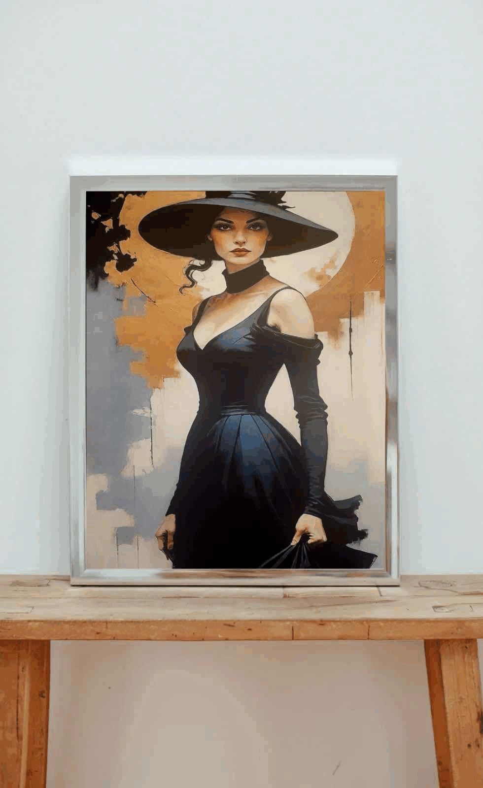 Retro woman