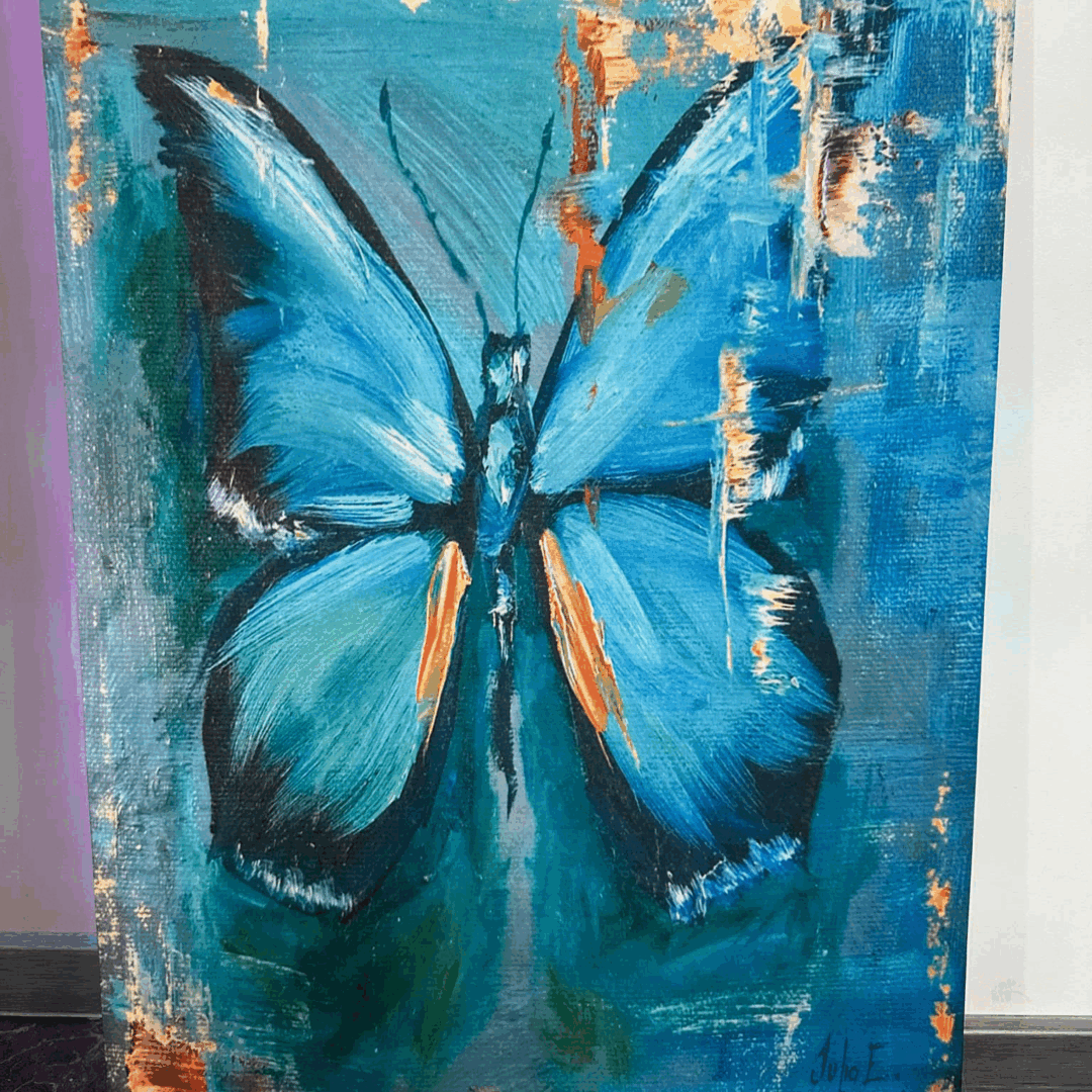 Blue butterfly