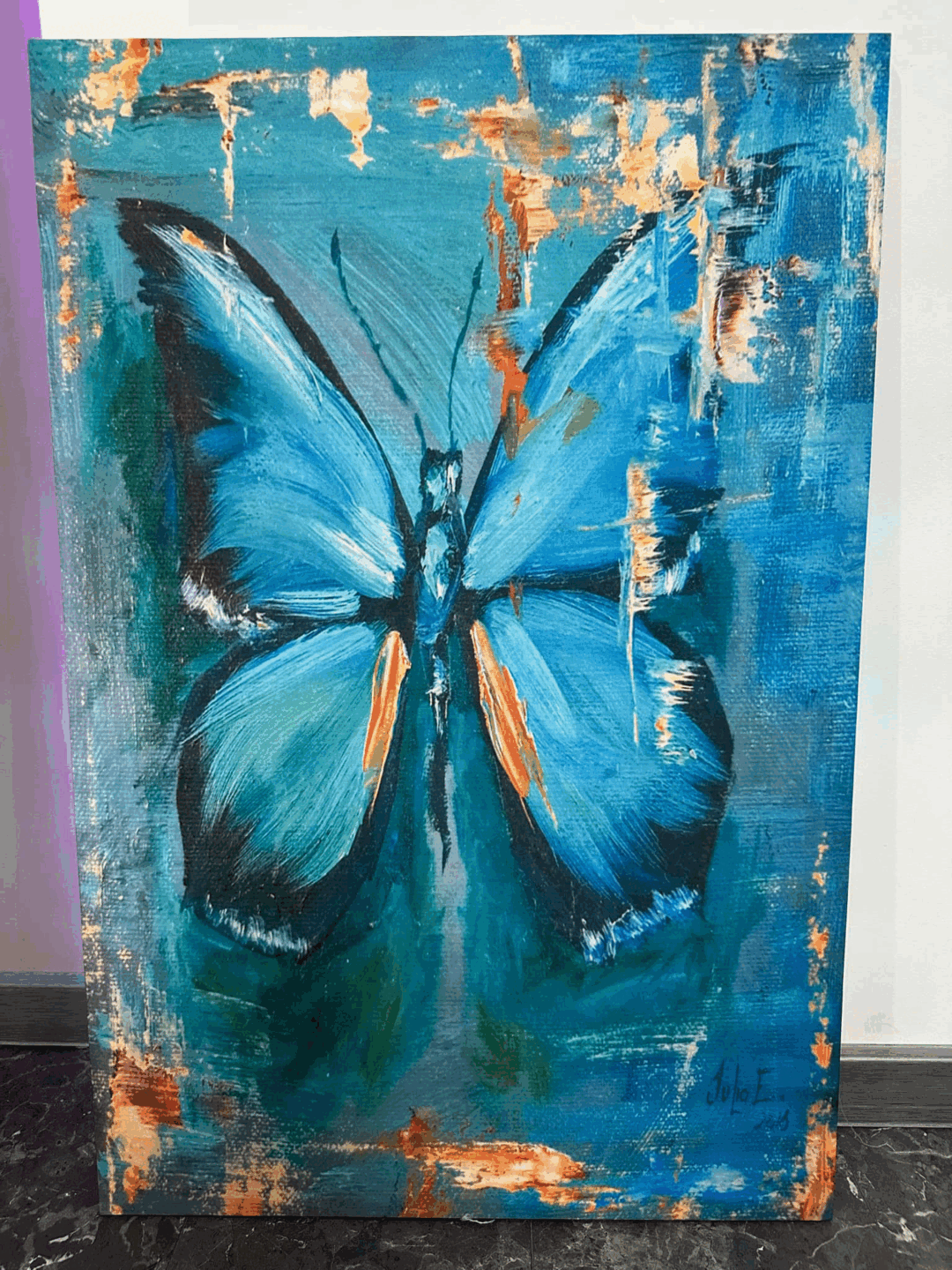 Blue butterfly