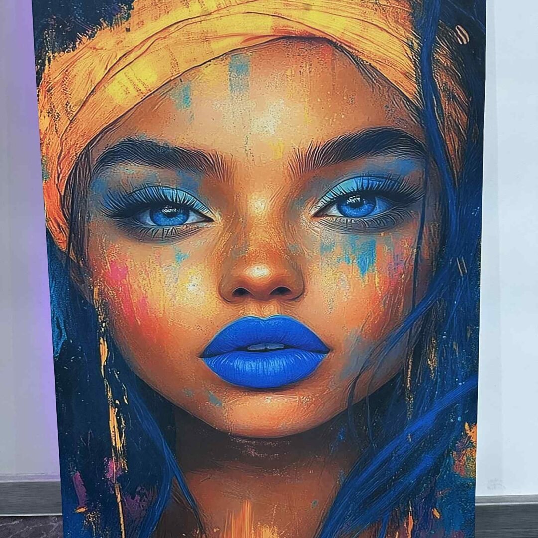 Blue lips